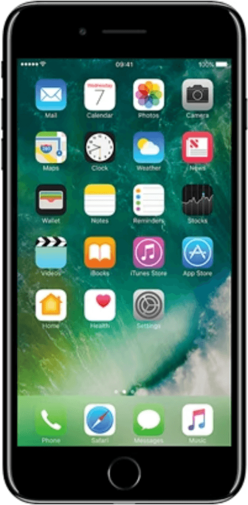 The Apple iPhone 7 Plus (128GB Jet Black Refurbished) offers a blend of style, performance, and camera capabilities.