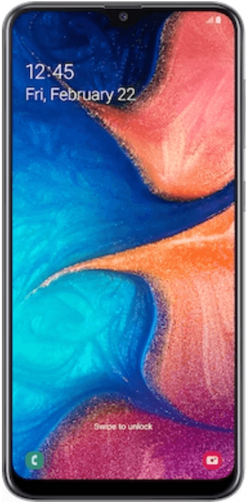 The Samsung Galaxy A20e (32GB Black): A budget-friendly smartphone with a compact design, decent camera, and essential features for everyday use.