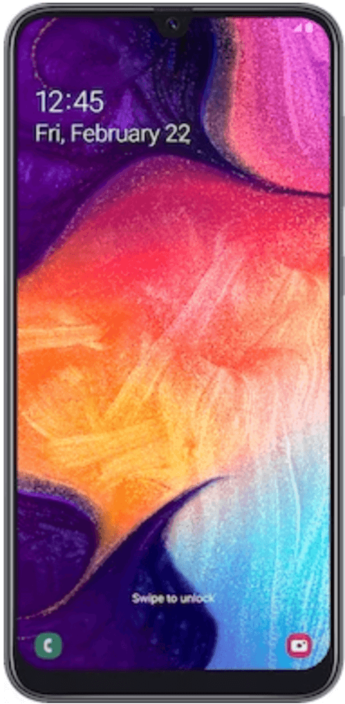 Samsung Galaxy A50: Modern design, vibrant Super AMOLED display, and versatile camera system make it a value-packed mid-range smartphone.
