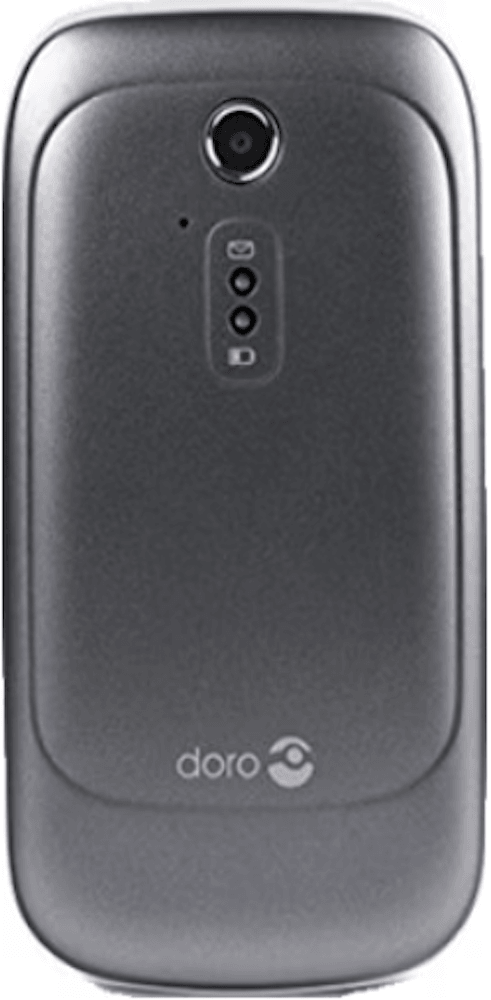 Doro 5620: User-friendly flip phone for seniors with clear display, tactile keypad, emergency button, and essential features.