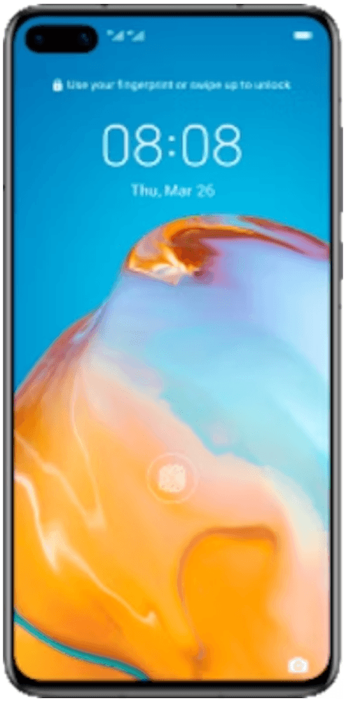 The Huawei P40 5G (128GB Black Refurbished) offers 5G connectivity, powerful performance, and a versatile camera system in a sleek design.