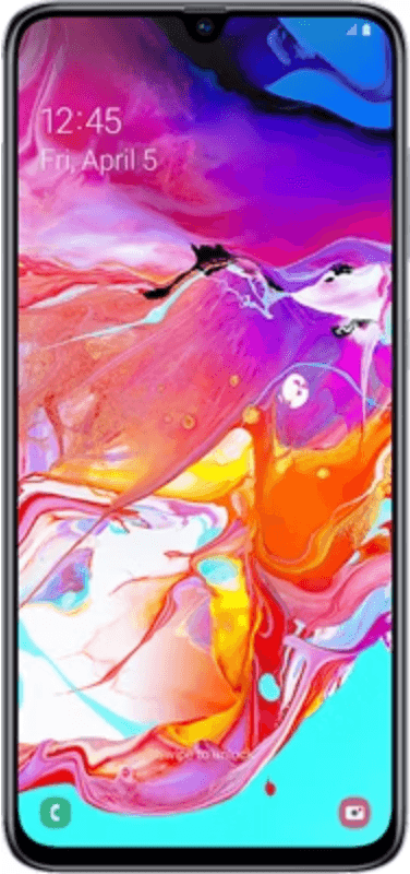 The Samsung Galaxy A70 Dual SIM (128GB): A stylish mid-range smartphone with a large display, versatile camera, and reliable performance.
