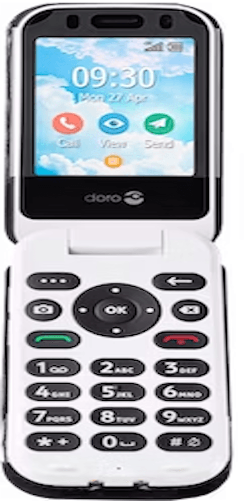 Doro 7080 (4GB Grey) - Mobile.co.uk