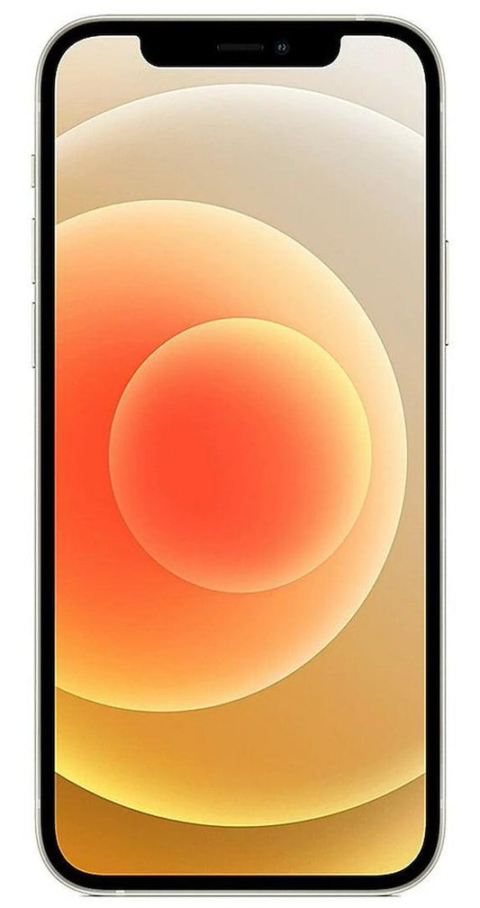 Sleek iPhone 12 in 5G, stunning white finish, 128GB storage for your digital world. Modern, powerful, and elegant.